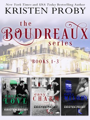 cover image of The Boudreaux Series Books 1-3